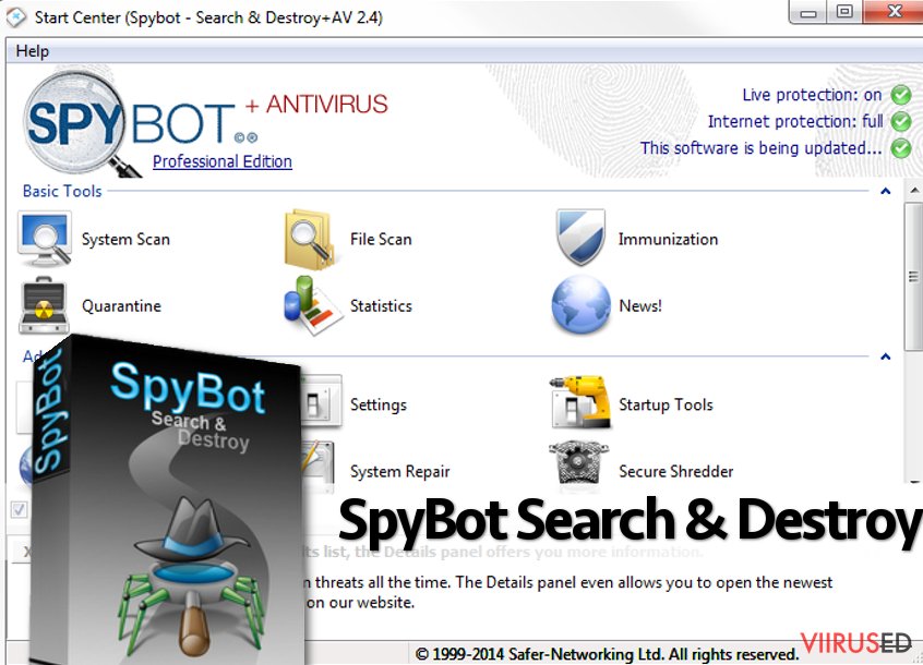 SpyBot Search and Destroy