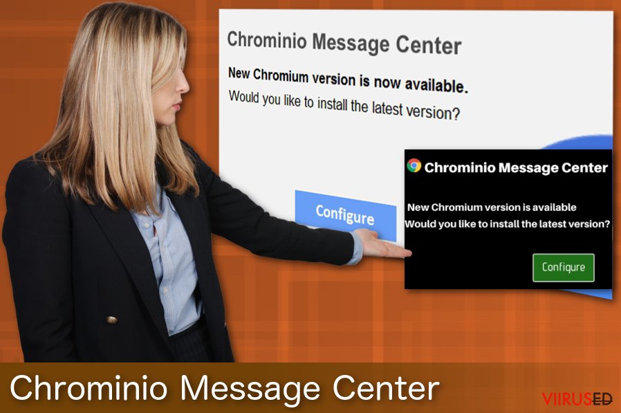 Chrominio Message Center viirus