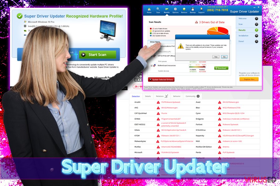 Super Driver Updater reklaamvara