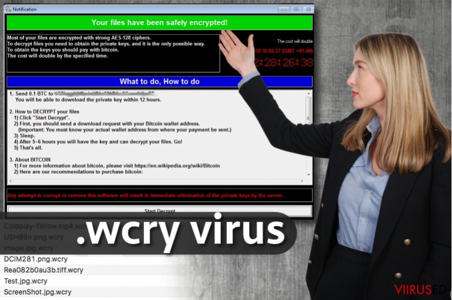 .wcry faililaienduse viirus